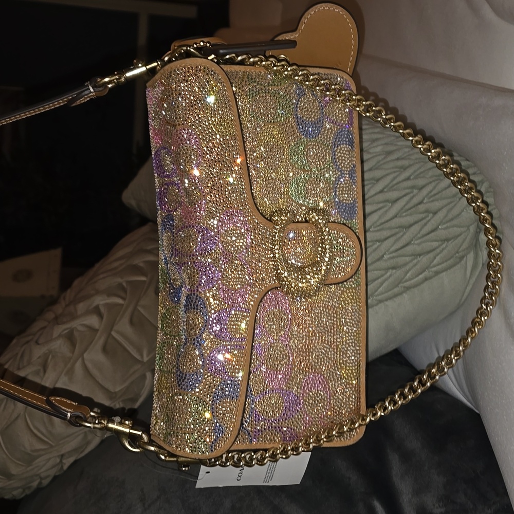 NWT Coach Crystal Tabby 26